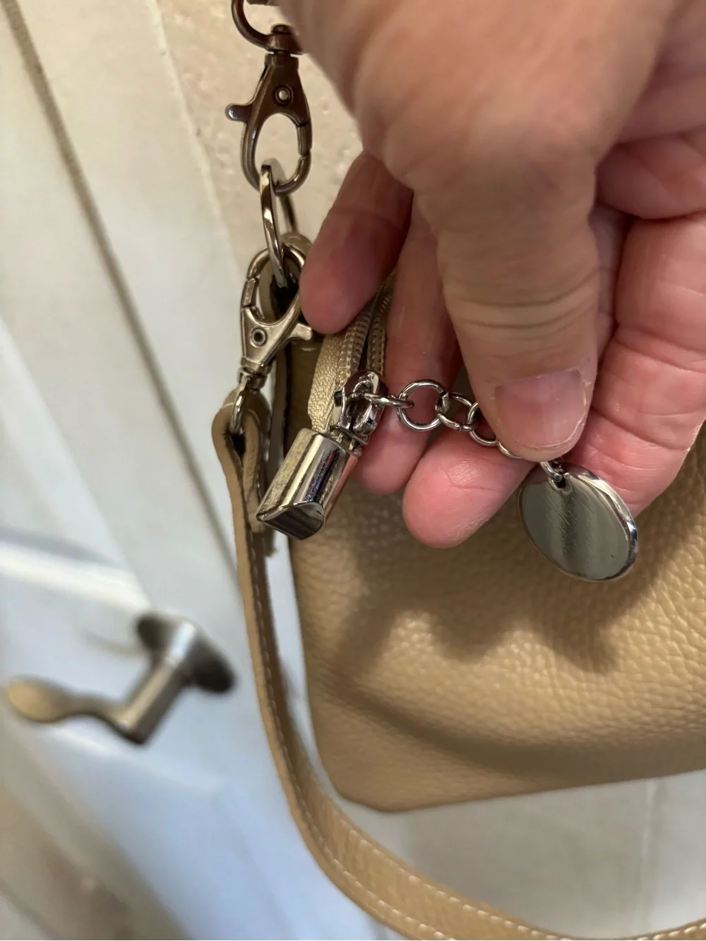 Beautiful borse and Pelle leather purse